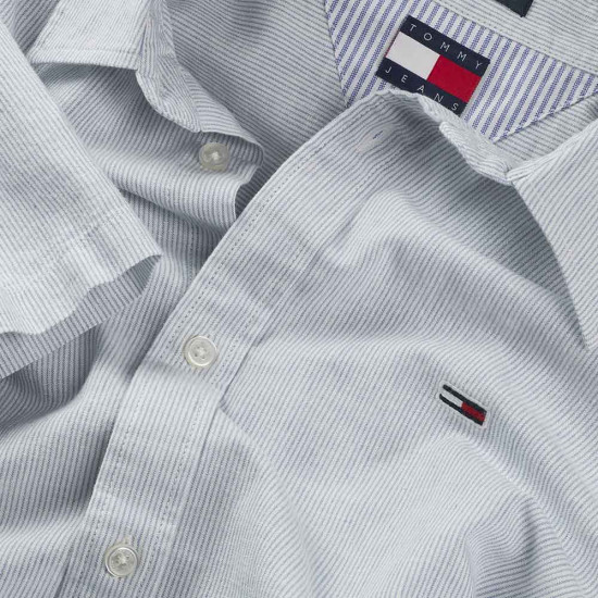 Tommy Hilfiger Ανδρικό πουκάμισο Regular Linen Blend Shirt